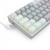 Redragon K617 Fizz 60% RGB Red Switches (Gray/White) Redragon K617 Fizz 60% RGB Red Switches (Gray/White)