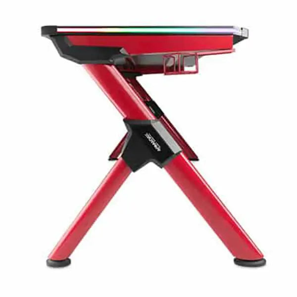 Bureau Gamer ArmadaX Archer B1 RGB 150cm Red