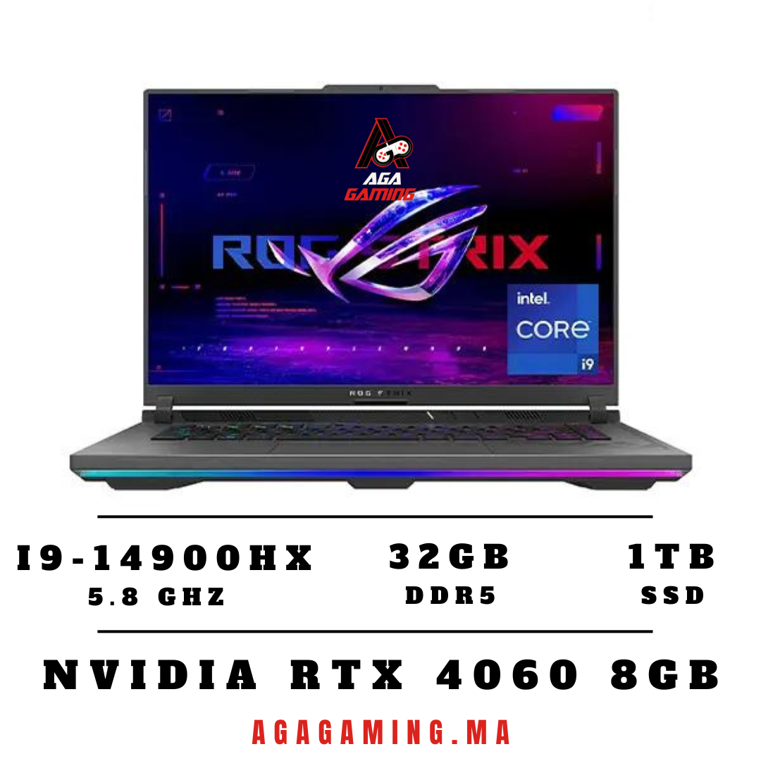 ASUS ROG STRIX G16 G614 (2024) (i9-14900HX/32GB DDR5/1TB SSD/RTX 4060) G614JVR-N4164W