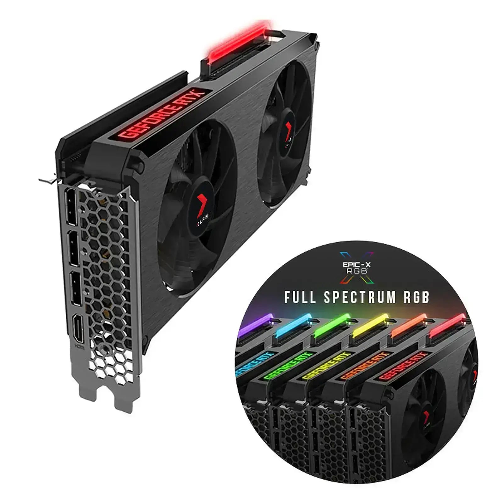 PNY GeForce RTX 3060 Ti 8GB XLR8 Gaming REVEL EPIC-X RGB LHR