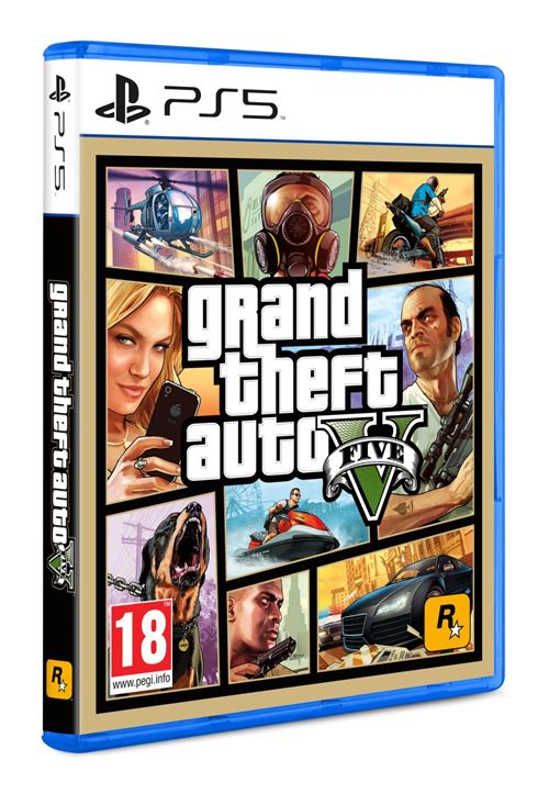 GTA V Jeu PS5 (CD)