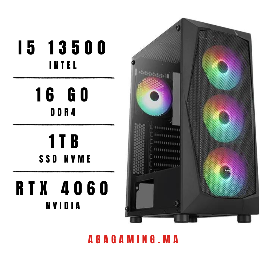 PC Gamer i5 13500/512GB SSD/16GB/RTX4060