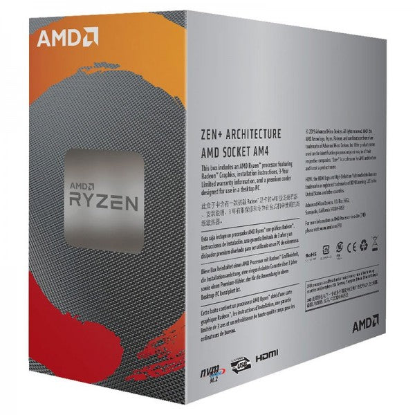 AMD Ryzen 3 3200G Wraith Stealth Edition (3.6 GHz / 4 GHz) BOX