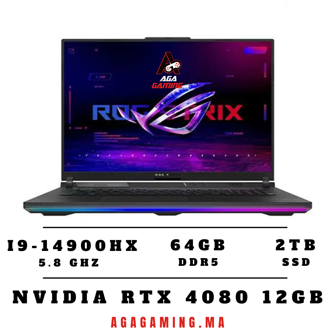 ASUS ROG Strix SCAR 18 G834 (2024) (i9-14900HX/64GB DDR5/2TB SSD/RTX 4080) G834JZR-R6068W