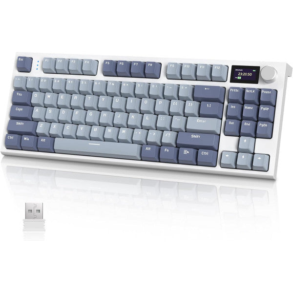 ATTACK SHARK K86 Lavender Blue (Blue Whale Switch)