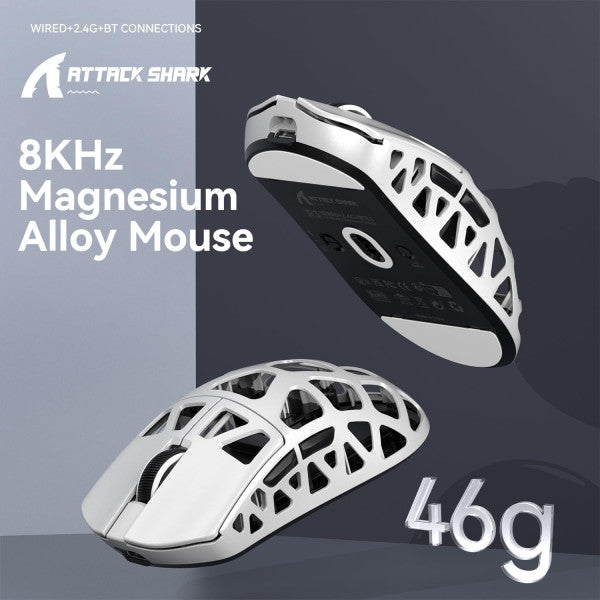 ATTACK SHARK R3 (White)