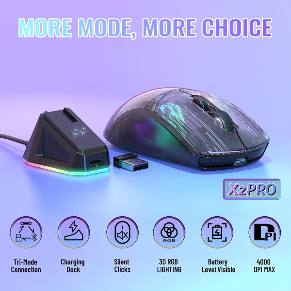ATTACK SHARK X2 Pro (Black)