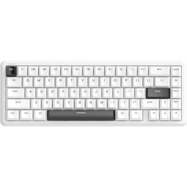 ATTACK SHARK X65 HE Rapid Trigger White (Magnetic Switch)