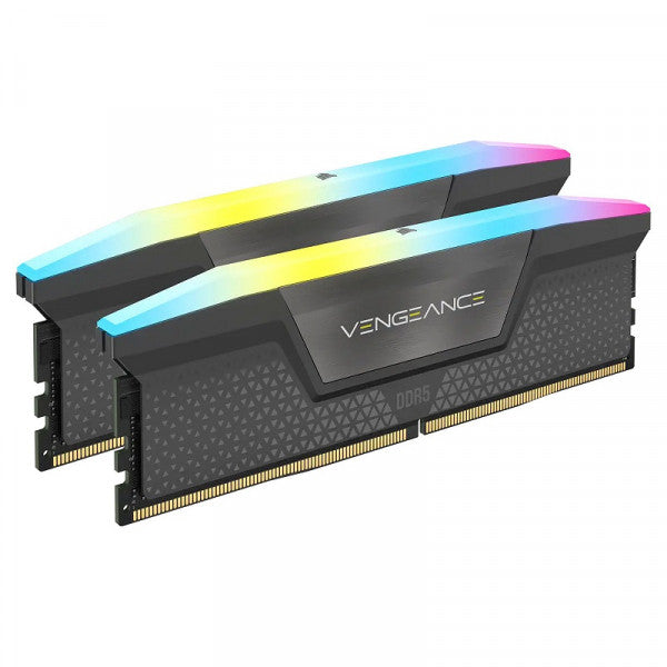 Corsair Vengeance RGB DDR5 32Go (2 x 16Go) 6000 MHz CL36 - Noir