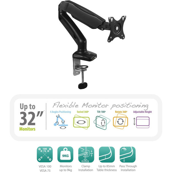 Professional Monitor desk Mount Ewent EW1515 13-32