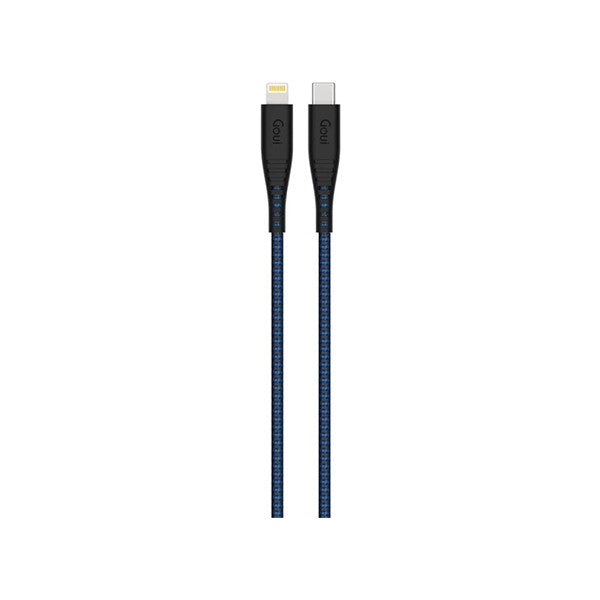 Goui Flex Câble Type-C vers Lightning de 2 mètres - Bleu foncé