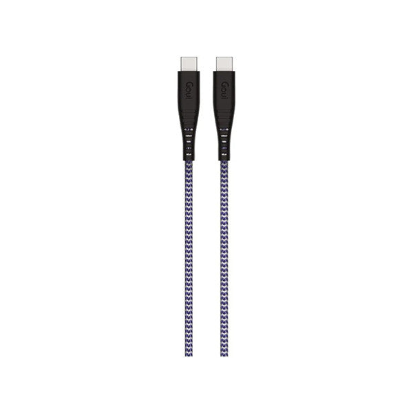 Goui Flex Câble Type-C vers Type-C 1,5 mètre - Bleu foncé