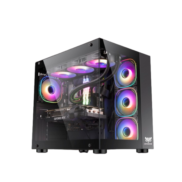 HYBROK TITAN EVO BLACK (7 Fans ARGB)