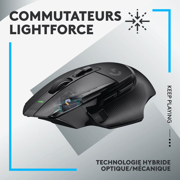 Logitech G G502X Lightspeed Black