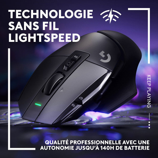 Logitech G G502X Lightspeed Black