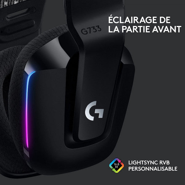 Logitech G733 Lightspeed RGB (black)