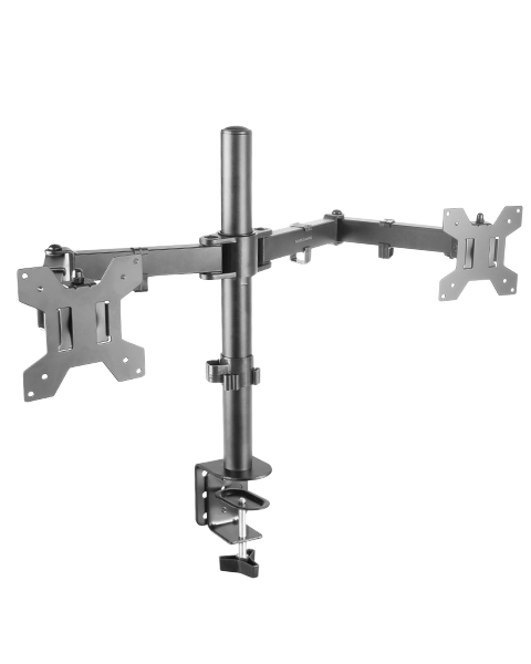 Professional Dual Monitor desk Mount black