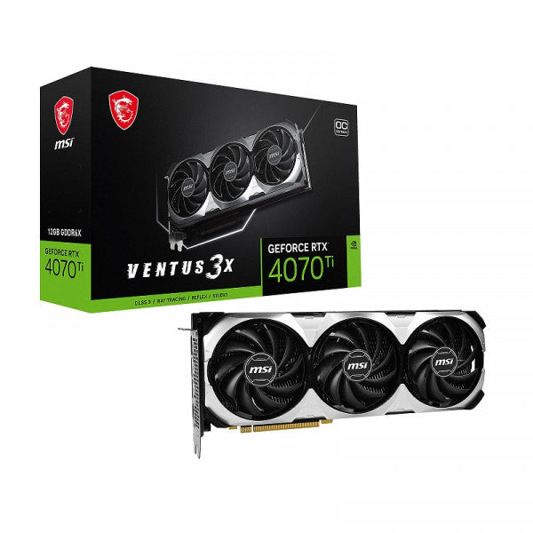 MSI GeForce RTX 4070 Ti VENTUS 3X E1 OC 12GB GDDR6X