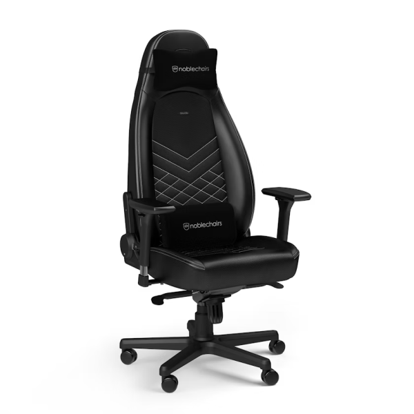 Noblechairs ICON Black/Platinum White