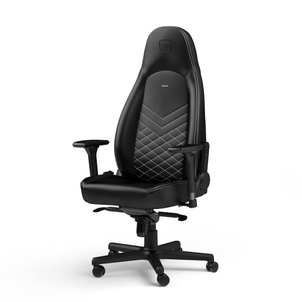 Noblechairs ICON Black/Platinum White