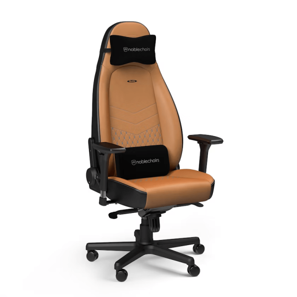 Noblechairs ICON Real Leather Cognac/Black