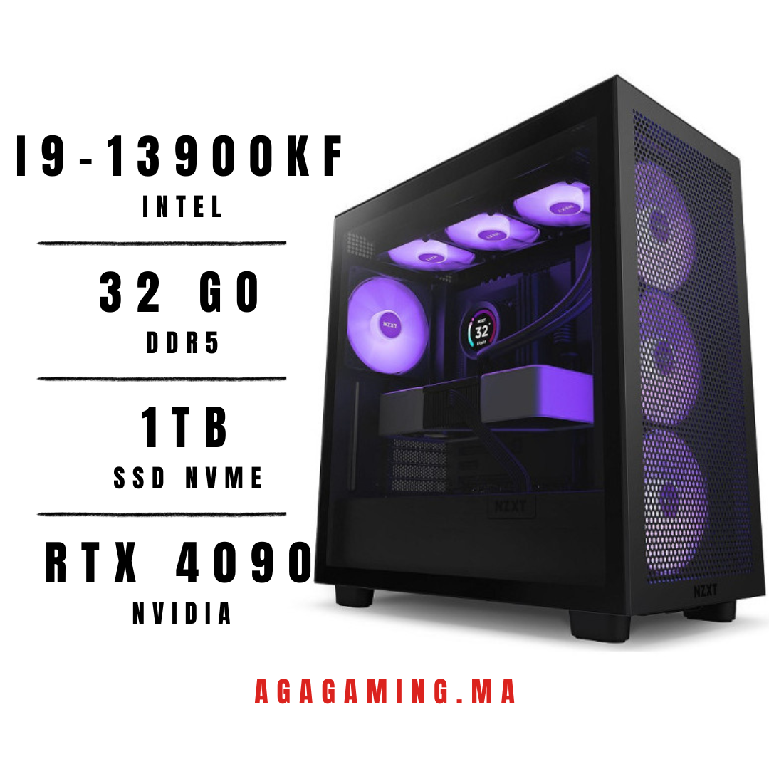 PC Gamer I9-13900KF/32Gb ddr5/1Tb/RTX 4090 24Gb