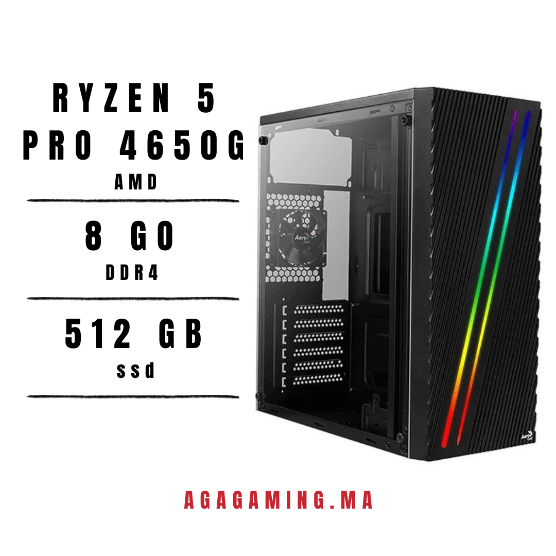 PC Gamer Ryzen 5 PRO 4650G/16Gb/512Gb ssd