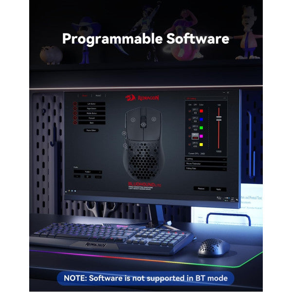 Redragon BLUDHOUND M617 Lite