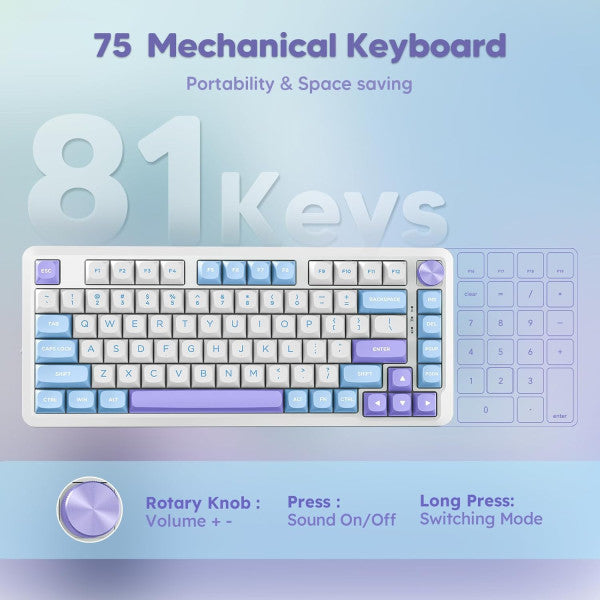 Redragon Cyrus Pro K681WBP RGB PRO Wireless