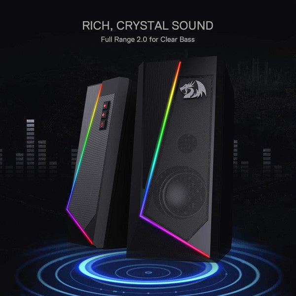 Redragon GS520 Anvil RGB Desktop Speakers 2.0