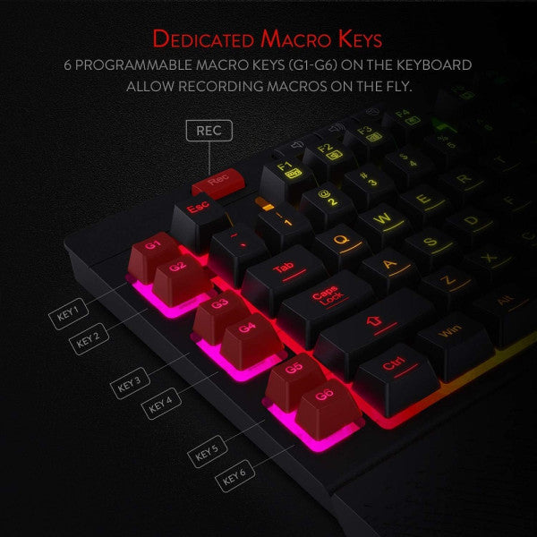 Redragon K512 Shiva RGB