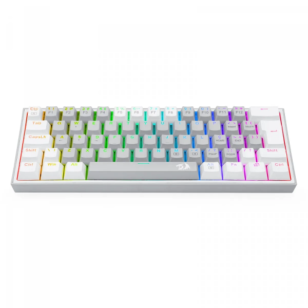 Redragon K617 Fizz 60% RGB Red Switches (Gray/White)