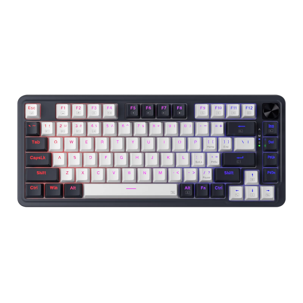 Redragon K673 PRO 75% Wireless RGB Red Switches (Abyssal Blue)