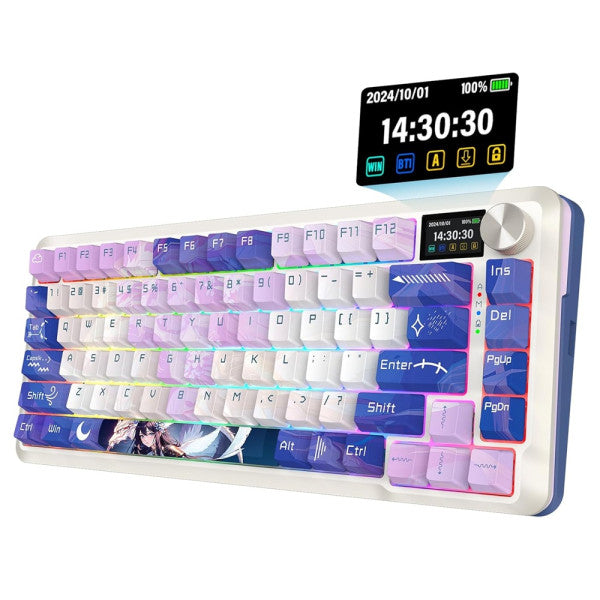 Redragon K708 Pro LCD Wireless Mechanical Keyboard (Anime)
