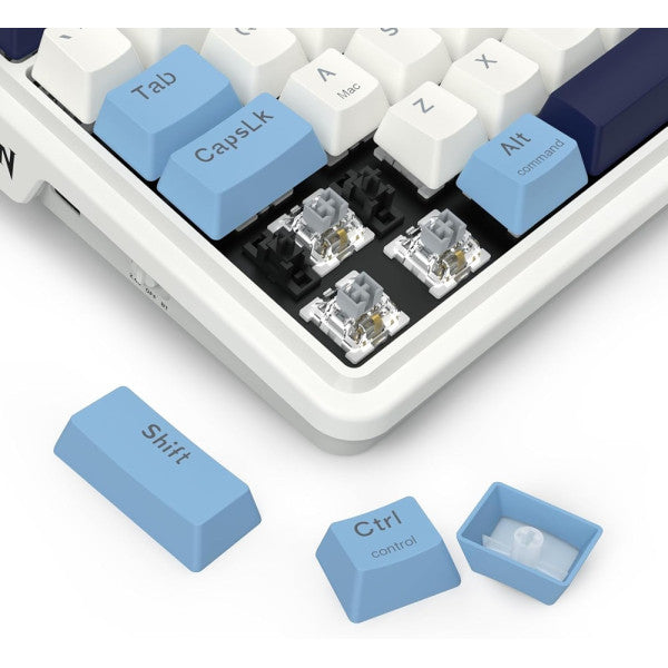 Redragon K728 Antonium Pro Wireless Mechanical Keyboard (Polar Blue)