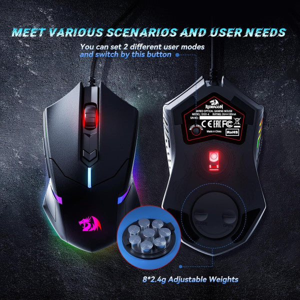 Redragon S101-5 Combo 2in1