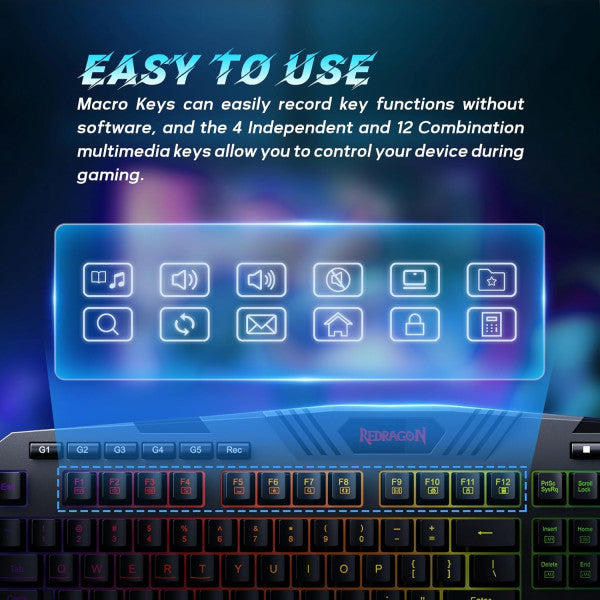 Redragon S101-5 Combo 2in1