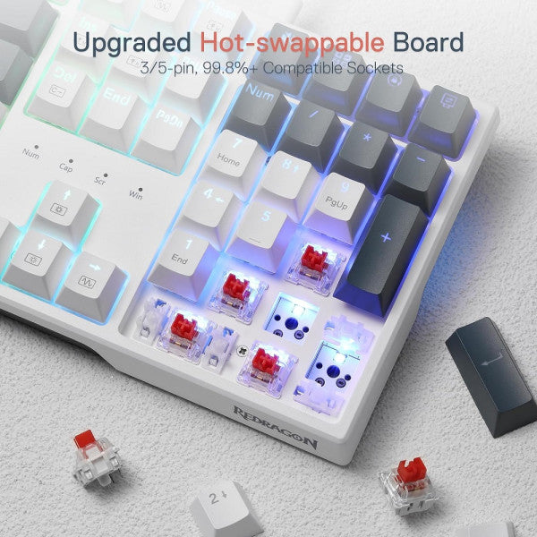 Redragon TRUNDLE K668 Wired RGB (Red Switches)