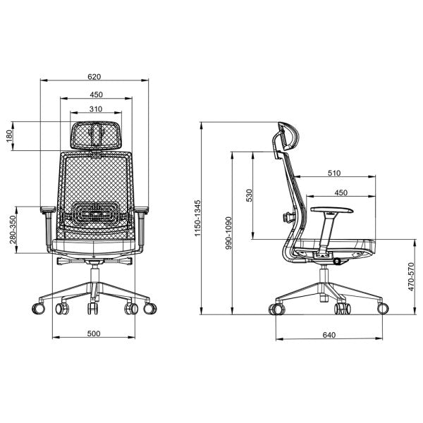 SKILLCHAIRS Ergo Vespa