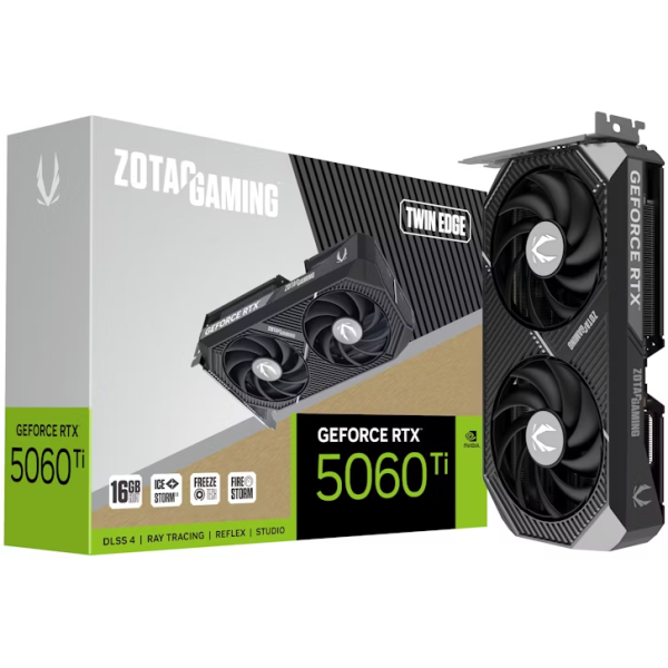 ZOTAC GAMING GeForce RTX 5060 Ti 16GB Twin Edge